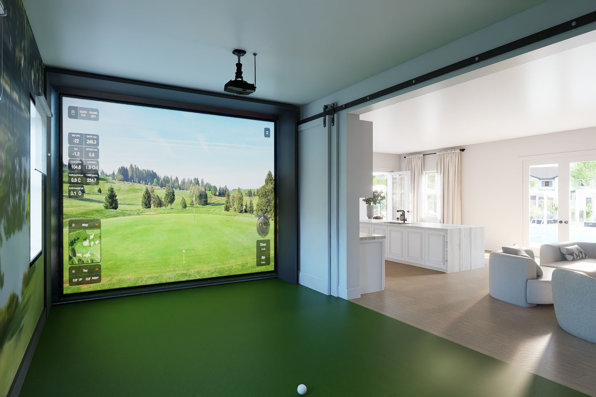 Aurora Oaks clubhouse and amenity rendering 17